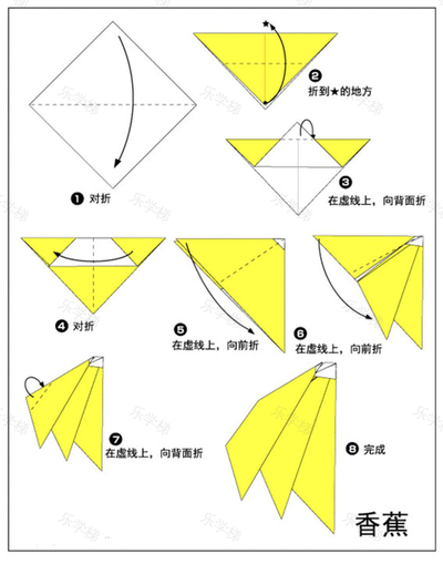 蔬菜水果折纸